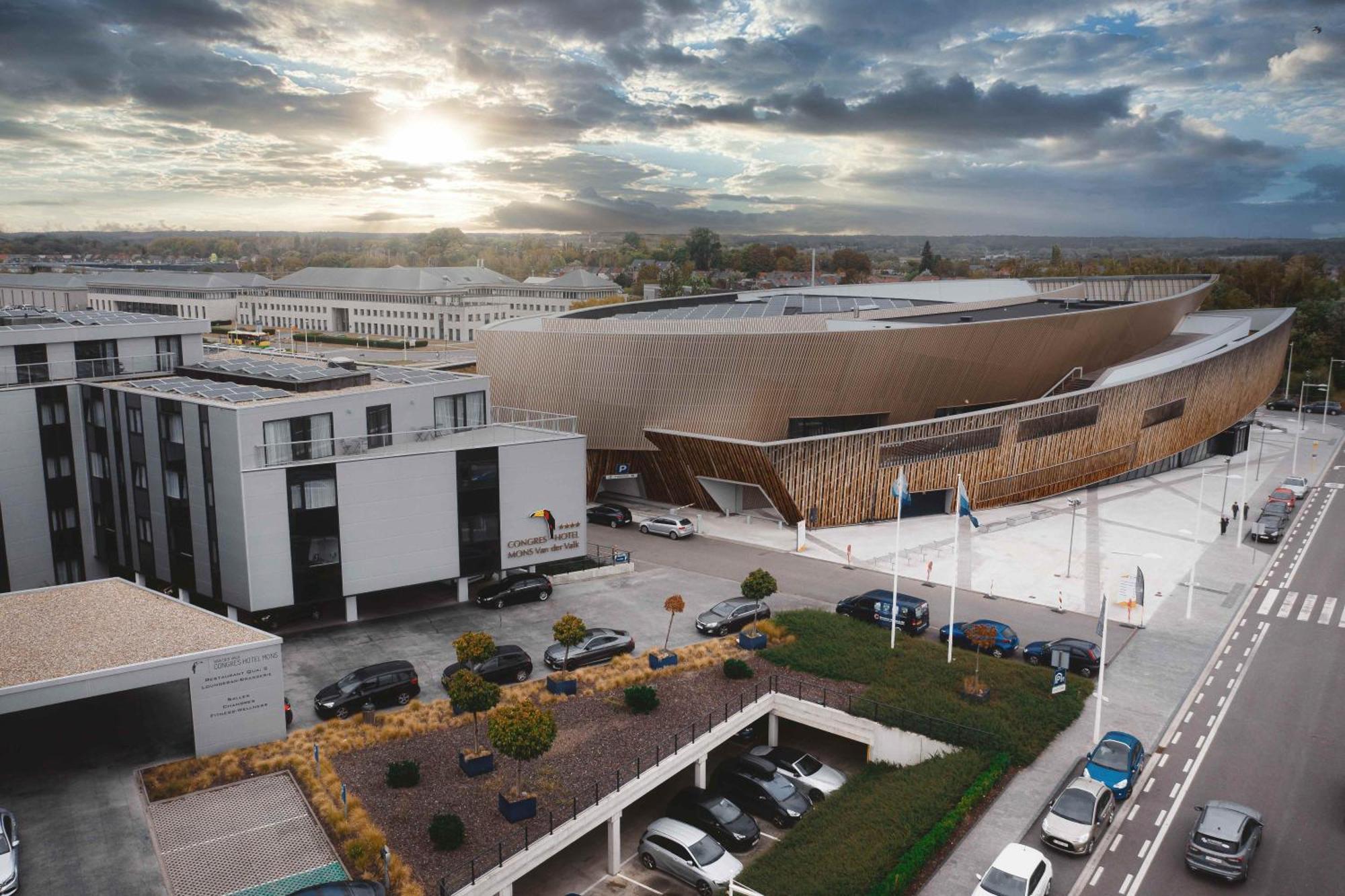 Van Der Valk Hotel Mons Congres & Spa Exterior foto